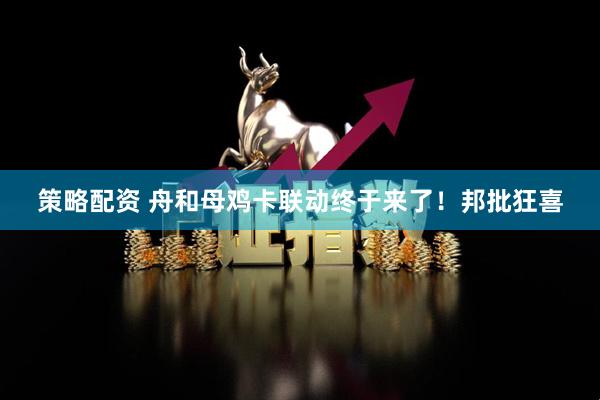 策略配资 舟和母鸡卡联动终于来了！邦批狂喜